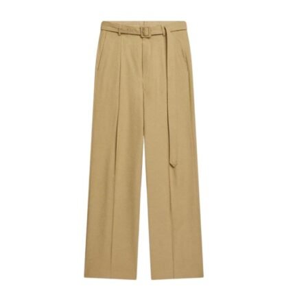 DRIES VAN NOTEN BELTED PANTS