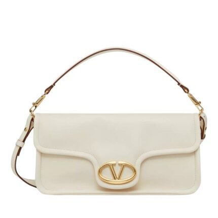 VALENTINO GARAVANI VLOGO 1960 NAPPA LEATHER SHOULDER BAG