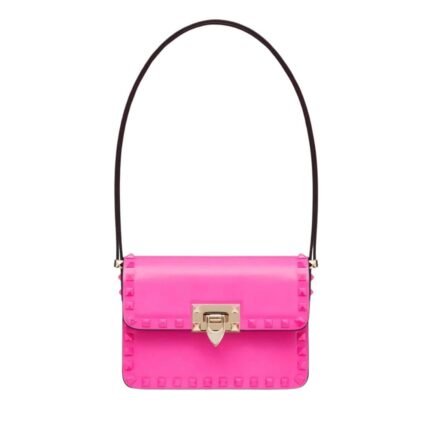 VALENTINO SMALL ROCKSTUD23 SMOOTH CALFSKIN SHOULDER BAG