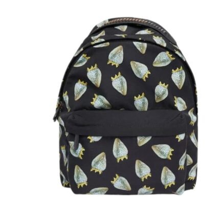 STELLA MCCARTNEY STRAWBERRY-PRINT REGENERATED NYLON RUCKSACK