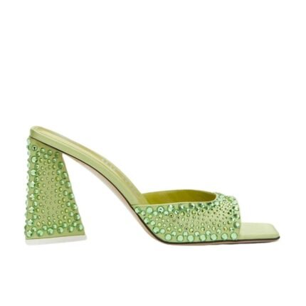 THE ATTICO ''MINI DEVON'' LIME MULE