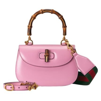 GUCCI BAMBOO 1947 SMALL TOP HANDLE BAG