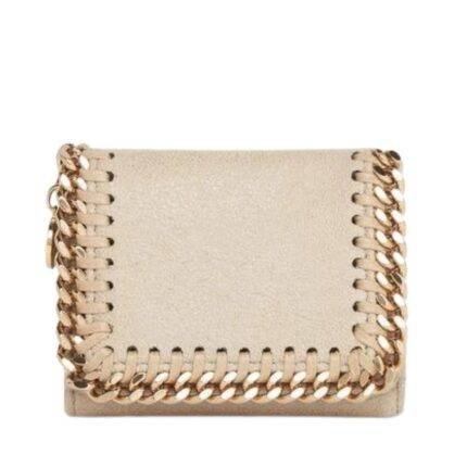 STELLA MCCARTNEY FALABELLA TRI-FOLD WALLET