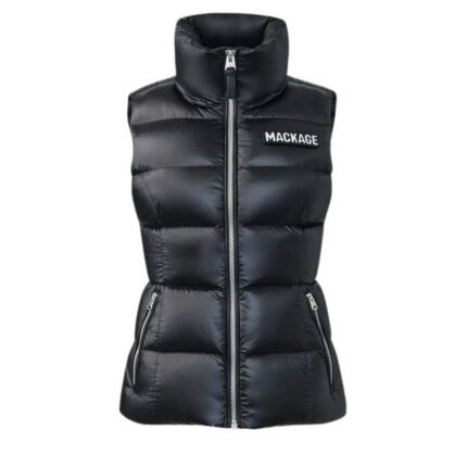 MACKAGE CHAYA  LUSTROUS LIGHT DOWN VEST FOR LADIES