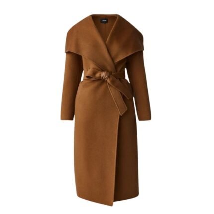 MACKAGE KATE DOUBLE-FACE WOOL ROBE COAT