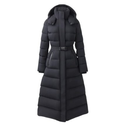 MACKAGE CALINA-CITY STRETCH LIGHT DOWN MAXI COAT