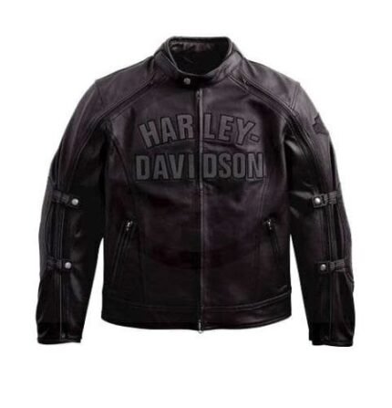 MEN’S HARLEY DAVIDSON BIKER LEATHER JACKET