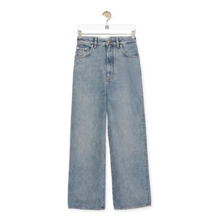 LOEWE HIGH WAISTED JEANS IN DENIM