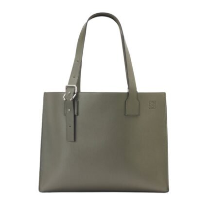 LOEWE BUCKLE HORIZONTAL TOTE IN CLASSIC CALSKIN