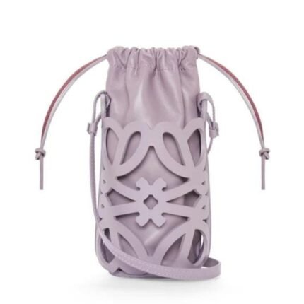 LOEWE ANAGRAM CUT OUT BAG IN CLASSIC CALFSKIN AND NAPPA