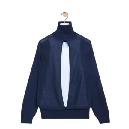 LOEWE DOUBLE LAYER WOOL SWEATER