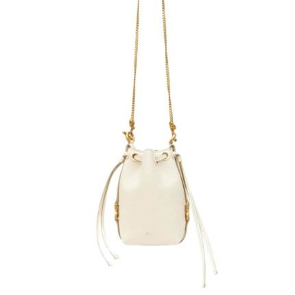 CHLOE MARCIE MICRO BUCKET MISTY IVORY