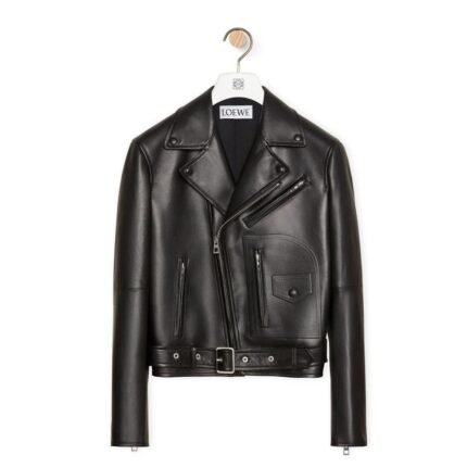LOEWE BIKER JACKET IN NAPPA LAMBSKIN