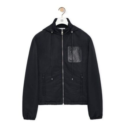 LOEWE HOODED PADDED JACKET IN NYLON