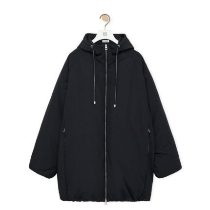 LOEWE PADDED BOMBER JACKET IN TECHNICAL COTTON