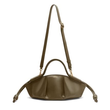 LOEWE SMALL PASEO BAG IN SHINY CALFSKIN