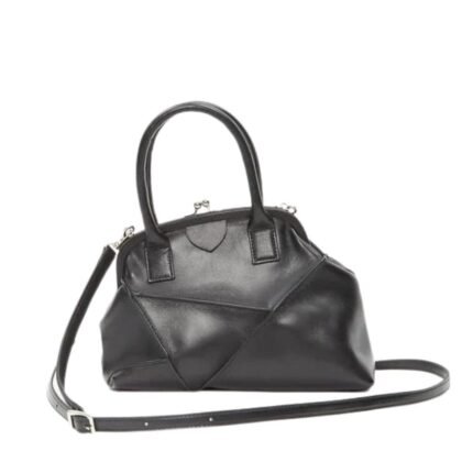 LA GARCONNE Y'S POLYHEDRAL BAG WITH CLASP