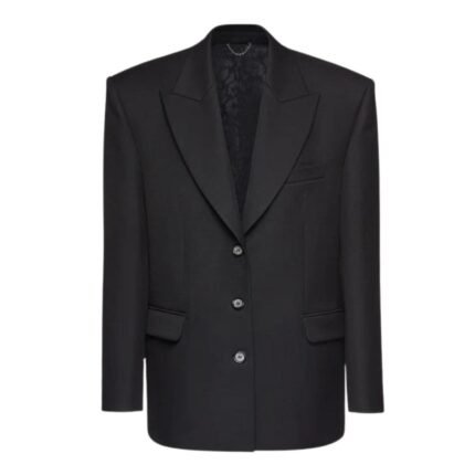MAGDA BUTRYM CLASSIC OVERSIZED BLAZER IN BLACK