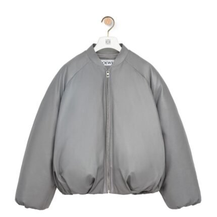 LOEWE PADDED BOMBER JACKET IN NAPPA LAMBSKIN