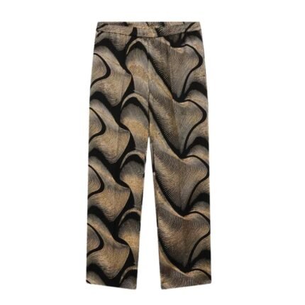 DRIES VAN NOTEN JACQUARD PANTS