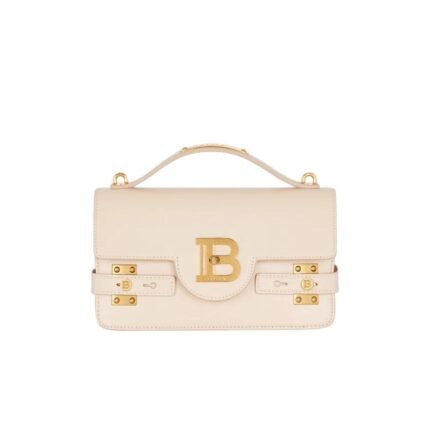BALMAIN SMOOTH LEATHER B-BUZZ 24 BAG