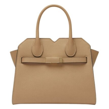 VALEXTRA MILANO TWO HANDLES MINI BAG