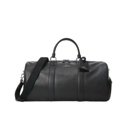 RALPH LAUREN SMOOTH LEATHER DUFFEL