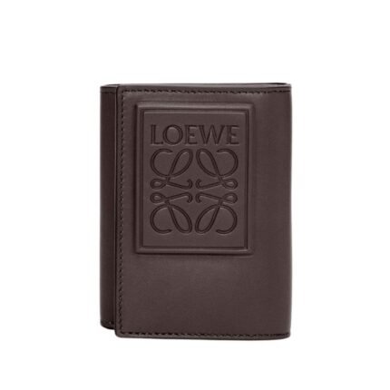 LOEWE TRIFOLD WALLET IN SATIN CALFSKIN