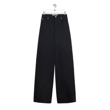 LOEWE HIGH WAISTED JEANS IN DENIM