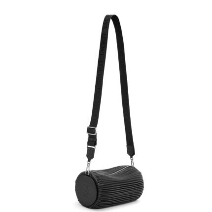 LOEWE LARGE BRACELET CLUTCH BAG IN PLEATED NAPPA