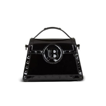 BALMAIN B-BUZZ DYNASTY BAG IN PATENT LEATHER