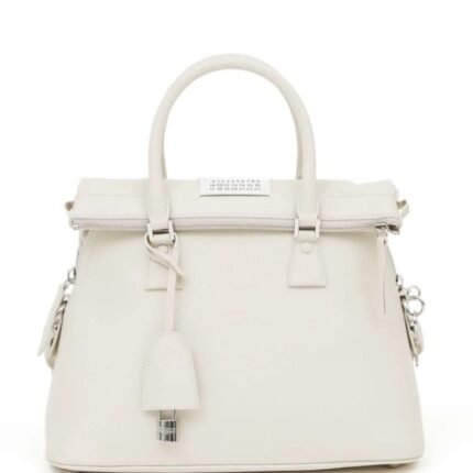 MAISON MARGIELA 5AC LEATHER TOTE BAG