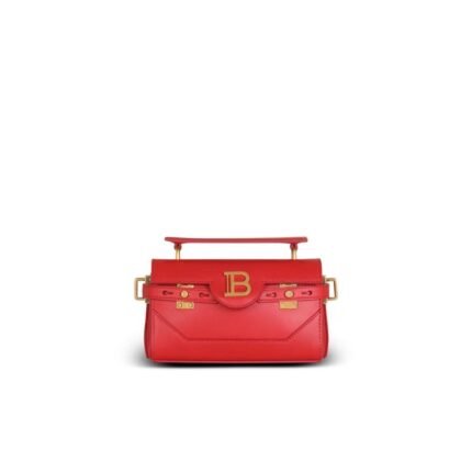 BALMAIN SMOOTH LEATHER B-BUZZ 19 BAG