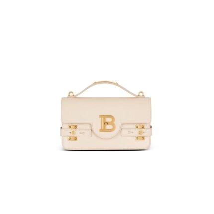 BALMAIN SMOOTH LEATHER B-BUZZ 24 BAG